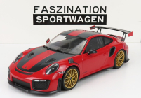 Minichamps Porsche 911 991-2 Gt2 Rs Weissach Package 2018 1:18 červená čierna