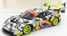 Minichamps Porsche 911 991-2 Gt3-r Iron Force By Ring Police Team N 69 Adac Gt Masters 2019 L.luhr - M.holzer 1:18 biela čierna žltá