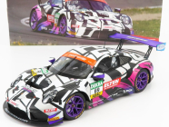 Minichamps Porsche 911 991 Gt3 R Team Iron Force Racing N 69 Gt Masters 2019 J.e.slooten - L.luhr 1:18 Biela čierna fialová