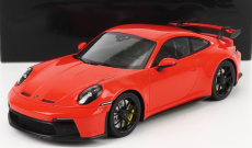 Minichamps Porsche 911 992 Gt3 Coupe 2021 - čierne kolesá 1:18 oranžová