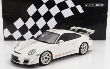 Minichamps Porsche 911 997-2 Gt3 Rs 4.0 Coupe 2011 1:18 Biela