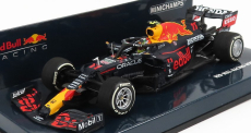 Minichamps Red bull F1 Rb16b Honda Ra620h Team Aston Martin N 11 3rd French Gp 2021 Sergio Perez 1:43 Matná modrá žltá červená