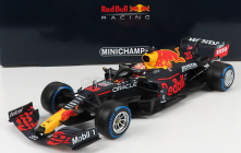 Minichamps Red bull F1 Rb16b Honda Ra620h Team Aston Martin N 33 Winner Belgium Gp 2021 Max Verstappen 1:18 Matná modrá žltá červená