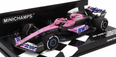 Minichamps Renault F1 A523 Team Bwt Alpine N 31 Sezóna 2023 Esteban Ocon 1:43 Modrá Ružová