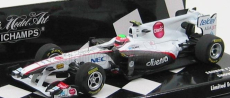 Minichamps Sauber F1 C30 N 16 Showcar 2011 K.kobayashi 1:43 White Grey Met