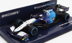 Minichamps Williams F1 Fw43b Mercedes M12 Eq Power+ Team Williams Racing N 6 Belgium Gp 2021 Nicholas Latifi 1:43 biela svetlomodrá