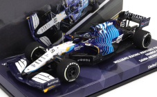 Minichamps Williams F1 Fw43b Mercedes M12 Eq Power+ Team Williams Racing N 63 Saudi Arabia Gp 2021 George Russel 1:43 biela svetlomodrá