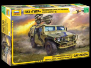 Model Kit military 3682 - GAZ s AT raketovým systémom 