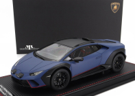 Mr-models Lamborghini Huracan Sterrato 2022 - Con Vetrina - S vitrínou 1:18 Blu Grifo - Matná modrá