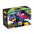 Mudpuppy Puzzle Monster Trucks - svietiace v tme 100 dielikov