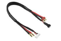 Nabíjací kábel - G4/6S XH na T-DYN/2S XH - 14 AWG/ULTRA V+ silikónový kábel - 30 cm