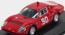 Najlepší model Abarth Ot1300 Mugello N 90 Mugello 1967 Nesti - Hezemans - Furtmayr 1:43 Červená