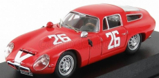 Najlepší model Alfa romeo Tz1 N 26 1000km Monza 1965 Pianta - Sala 1:43 Red