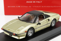 Najlepší model Ferrari 308 Gts Spider Closed Usa Version 1978 - Osobné auto James Coburn 1:43 Gold