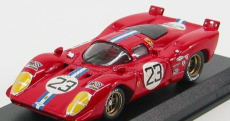 Najlepší model Ferrari 312p Coupe N 23 Sebring 1970 Chinetti Jr. - Adamowicz 1:43 Red