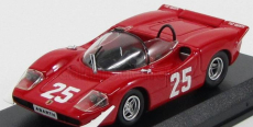 Najlepší model Fiat Abarth 2000 N 25 Winner Nurburgring 1969 T.hezemans 1:43 Red