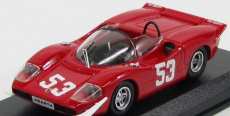 Najlepší model Fiat Abarth 2000 N 53 Winner Imola 1969 Ortner - V.lennep 1:43 Red