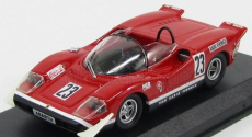 Najlepší model Fiat Abarth 2000s Spider Team Radio Veronica N 23 Silverstone 1969 E.swart 1:43 Red