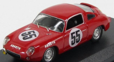 Najlepší model Fiat Abarth 700s Coupe Team Abarth & Cie N 55 24h Le Mans 1961 P.condrillier - C.foitek 1:43 Red