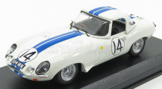 Najlepší model Jaguar E-type N 14 24h Le Mans 1963 Hansgen - Pabst 1:43 White Blue