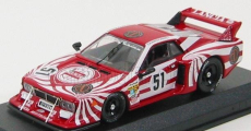 Najlepší model Lancia Beta Montecarlo Turbo Team Lancia Corse N 51 24h Le Mans 1980 B.darniche - H.heyer - T.fabi 1:43 červená biela