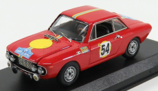 Najlepší model Lancia Fulvia Coupe 1.3 Hf N 54 3. Coppa Delle Alpi 1968 Trautmann - Trautmann 1:43 Červená