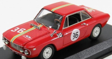 Najlepší model Lancia Fulvia Hf 1.3 Coupe N 36 Winner Rally Sanremo 1966 Cella - Lombardini 1:43 Red