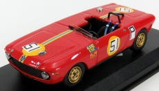 Najlepší model Lancia Fulvia Special Hf Spider N 51 1000km Nurburgring 1969 U.maglioli - R.pinto 1:43 Červeno-žltá