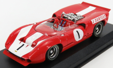 Najlepší model Lola T70 Mkii Spider N 1 Winner Brands Hatch Guard Trophy 1966 J.surtees 1:43 červená biela