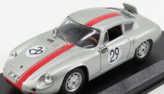 Najlepší model Porsche 356b Carrera Abarth N 29 1000km Nurburgring 1963 Rank - Wutherich 1:43 Silver Red