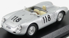 Najlepší model Porsche 550rs Spider N 118 2nd Targa Florio 1959 1:43 Silver