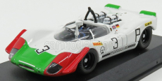 Najlepší model Porsche 908/02 N 3 3. 1000km Nurburgring 1969 Elford - Ahre 1:43 Biela Zelená Červená