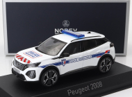 Norev Peugeot 2008 Police Municipale 2024 1:43 Biela