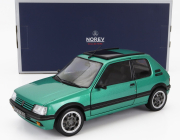 Norev Peugeot 205 1.9 Gti Griffe so strešným oknom 1991 1:18 Zelená