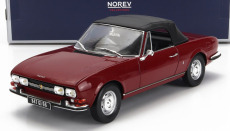 Norev Peugeot 504 Cabriolet 1969 1:18 Červená