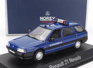 Norev Renault R21 Nevada Sw Station Wagon Gendarmerie 1994 1:43 Modrá