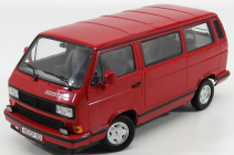 Norev Volkswagen T3 Multivan Minibus Red Star 1992 1:18 Červená