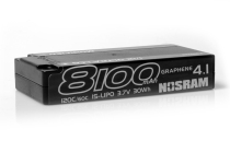 NOSRAM 8100 G4.1 - 1/12 1S - 120C/60C - 3.7 LiPo - 1/12 Competition Car Line Hardcase