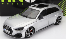 Nzg Audi A4 Rs4 Avant Sw Station Wagon 2020 1:18 Strieborná