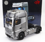 Nzg Mercedes Benz Actros 2 1863 Gigaspace 4x2 zrkadlová kamera ťahač 2-assi Edition 3 2020 1:18 sivá