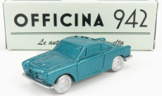 Officina-942 Fiat 1100 Tv Coupe Pininfarina 1955 1:76 Tyrkysová farba