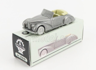 Officina-942 Fiat 1500 Cabriolet Carrozzeria Viotti 1940 1:76 Grigio Met