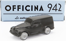 Officina-942 Fiat 500c Van Furgoncino 1949 1:76 Sivá