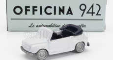 Officina-942 Fiat 600 Maggiolina Carrozzeria Francis Lombardi Cabriolet Open 1958 1:76 Biela