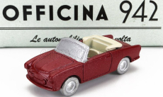 Officina-942 Siata Amica 56 Spider (základ Fiat 600) 1956 1:76 Červená