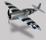 P-47D Thunderbolt / Razorback elektro, 0212, ALFA MODEL