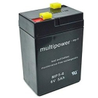 Pb batéria MULTIPOWER 6V/5,0Ah