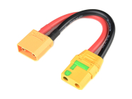 Predlžovací kábel XT-90 Anti-Spark 10AWG 12cm