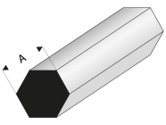 Profil Raboesch ASA šesťhranný 5x1000mm