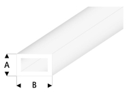 Raboesch profil ASA rúrka štvorcová transparentná 3x6x330mm (5)